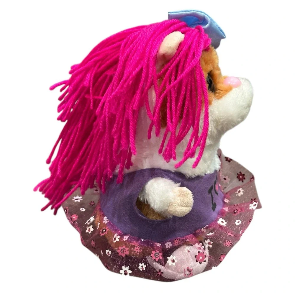 RARE Gemmy Singing Hamster Girl Call‎ Me Maybe Plush Song READ
